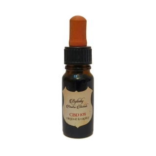 CBD 10% olejové kvapky.